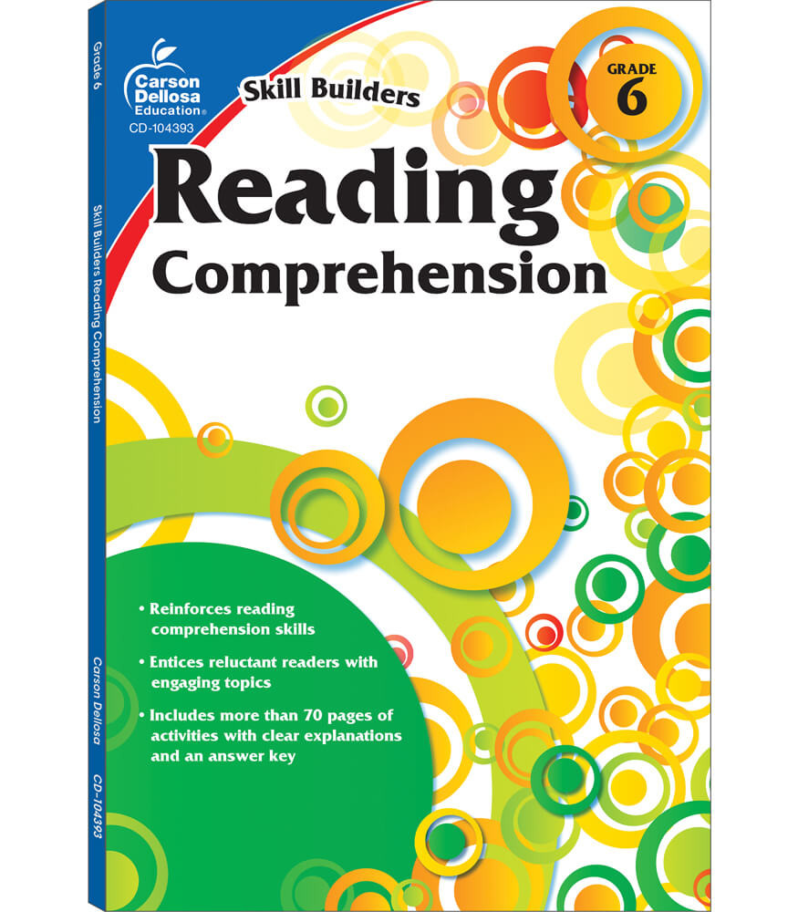 104393 Skill Builders Reading Comprehension Workbook Grade 6 Paperback 104393 104393 Skill Builders Reading Comprehension Workbook Grade 6 Paperback 104393