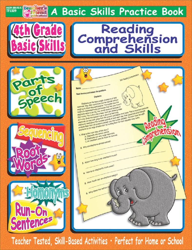 1st Grade Basic Skills Reading Comprehension Skills Activities 1st Grade Basic Skills Reading Comprehension Skills Activities