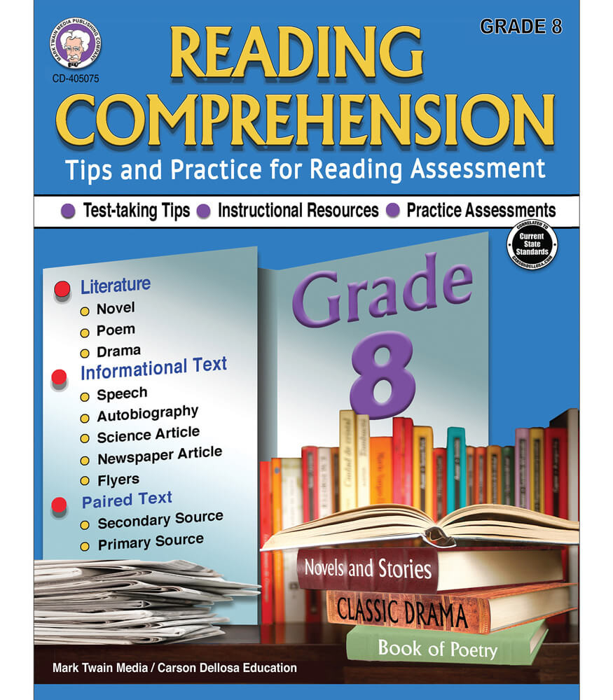405075 Eb Reading Comprehension Resource Book Grade 8 Ebook 405075 Eb