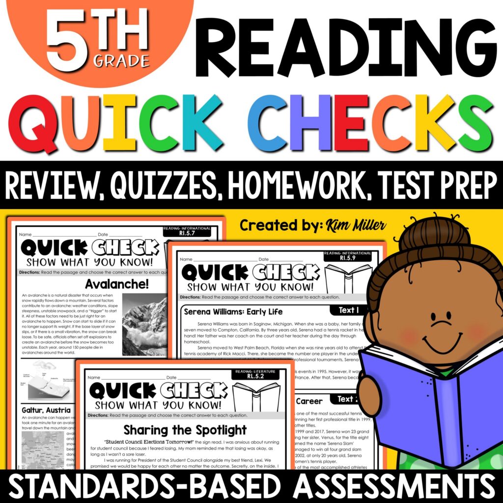 5th Grade Reading Comprehension Passages Questions Review Assessments Homework 5th Grade Reading Comprehension Passages Questions Review Assessments Homework