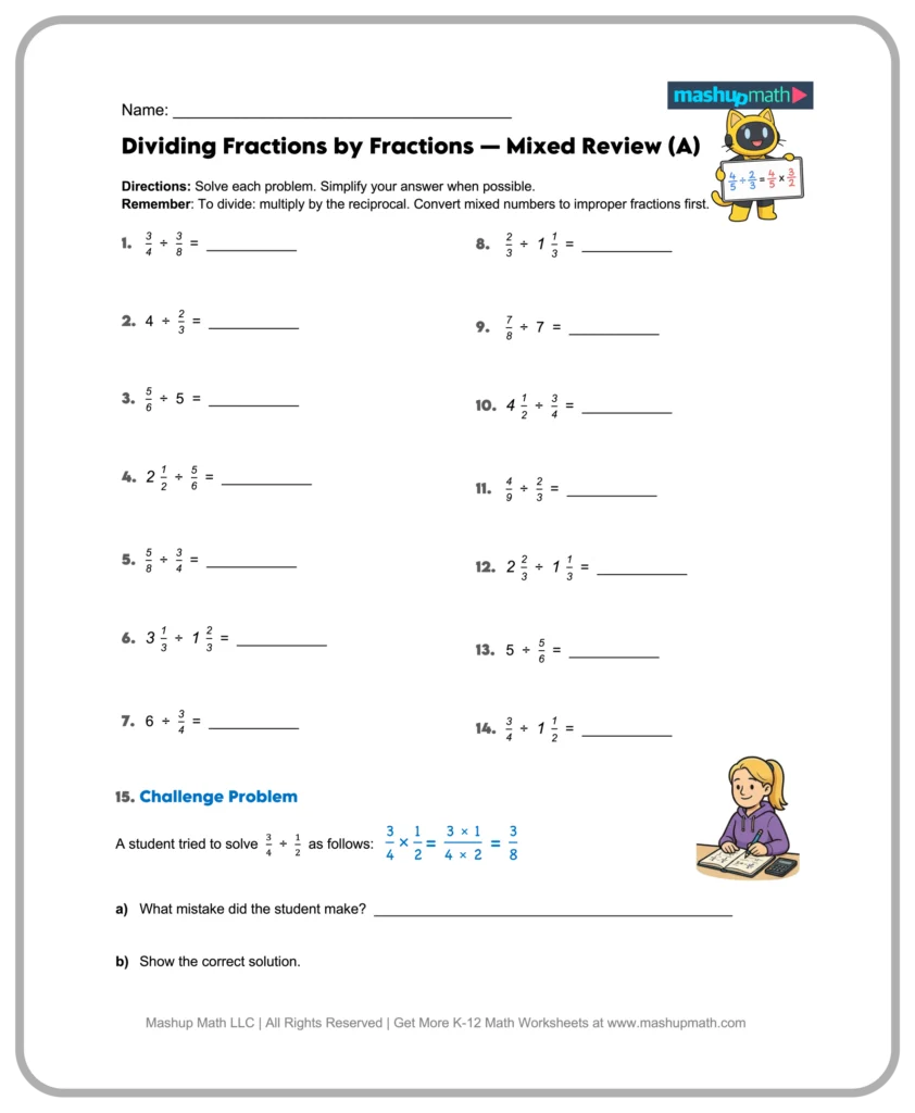 6th Grade Math Worksheets Free 6th Grade Math Worksheets Free