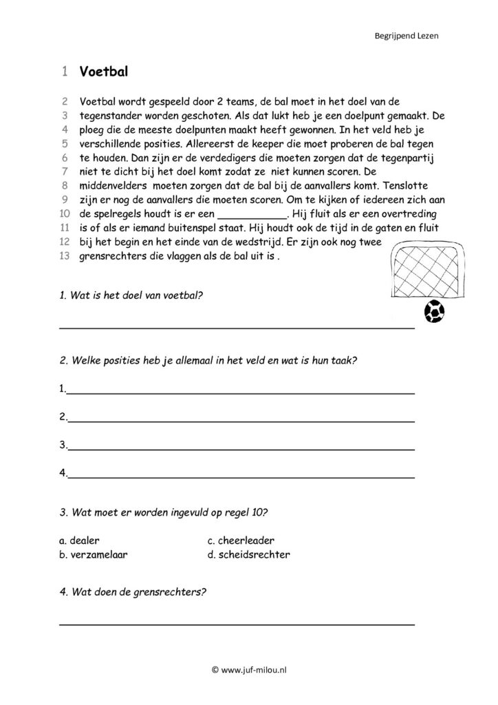 Begrijpend Lezen 6 2 Begrijpend Lezen 6 2