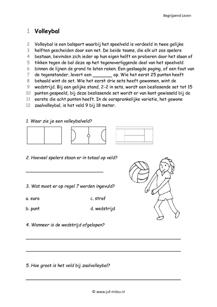 Begrijpend Lezen 6 2 Begrijpend Lezen 6 2