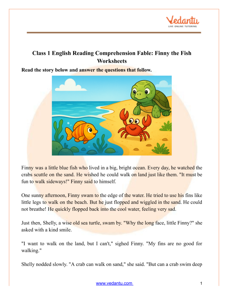 Class 1 Reading Comprehension Stories Kids Fables Ponto Class 1 Reading Comprehension Stories Kids Fables Ponto