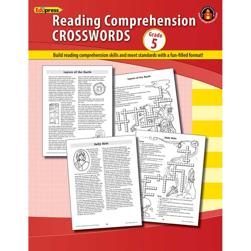 Comprehension Crosswords Book Gr 5 Comprehension Crosswords Book Gr 5