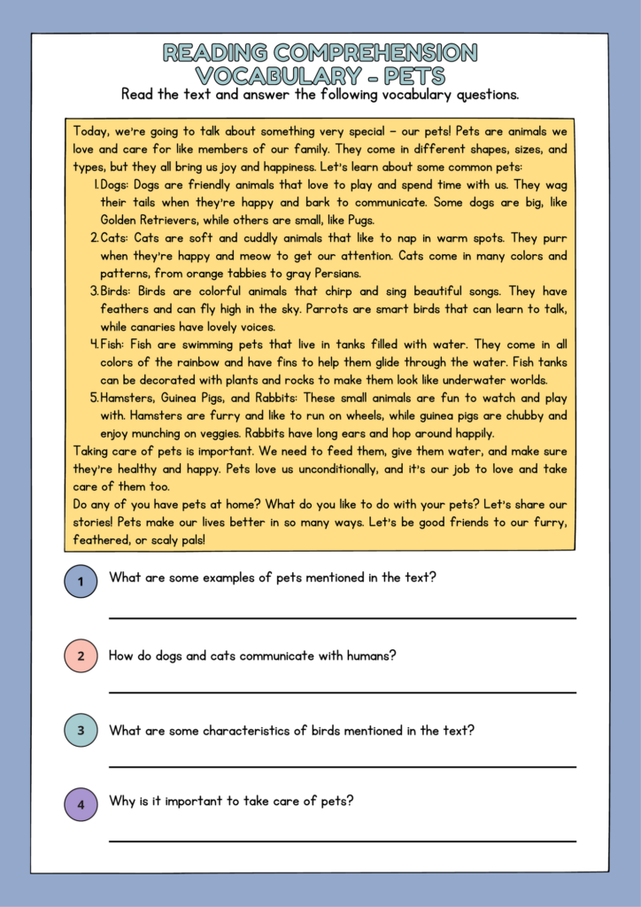 Englisch 5 Texte Leseverstehen Reading Comprehension Pets Family City Telling The Time Simple Past Vocabulary Mit Losung Klasse 5 6