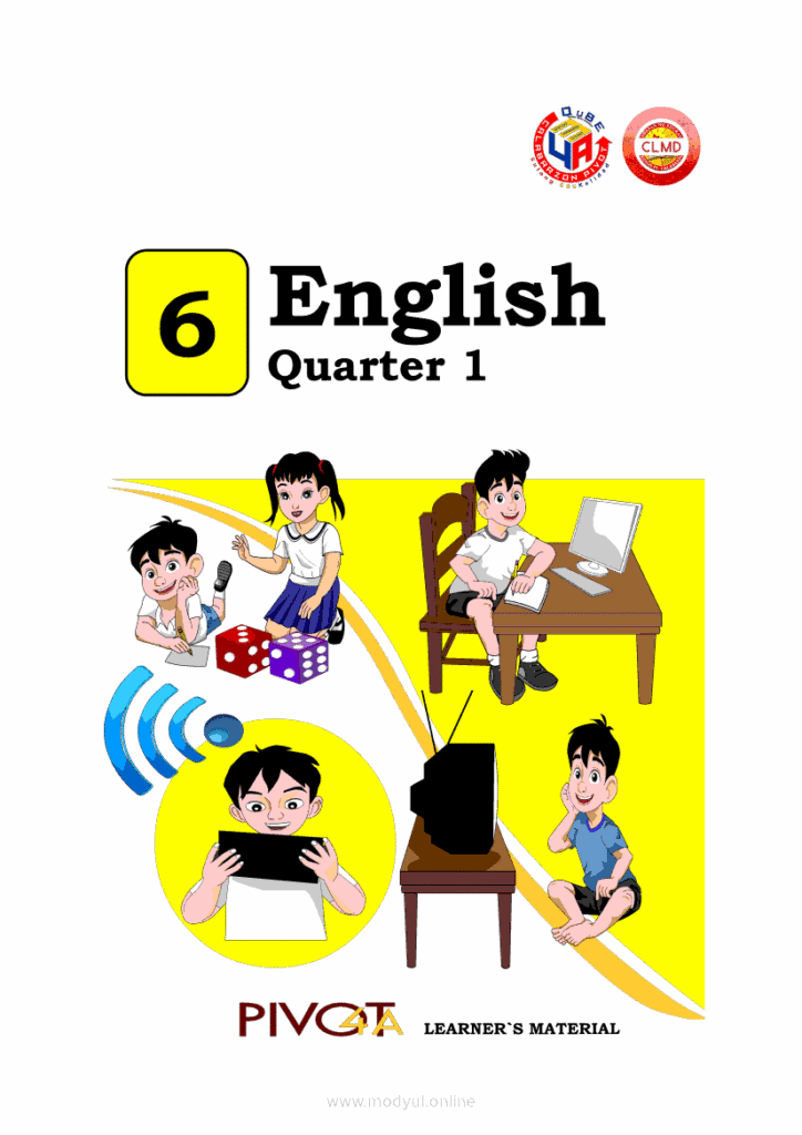 English 6 English Module English 6 English Module