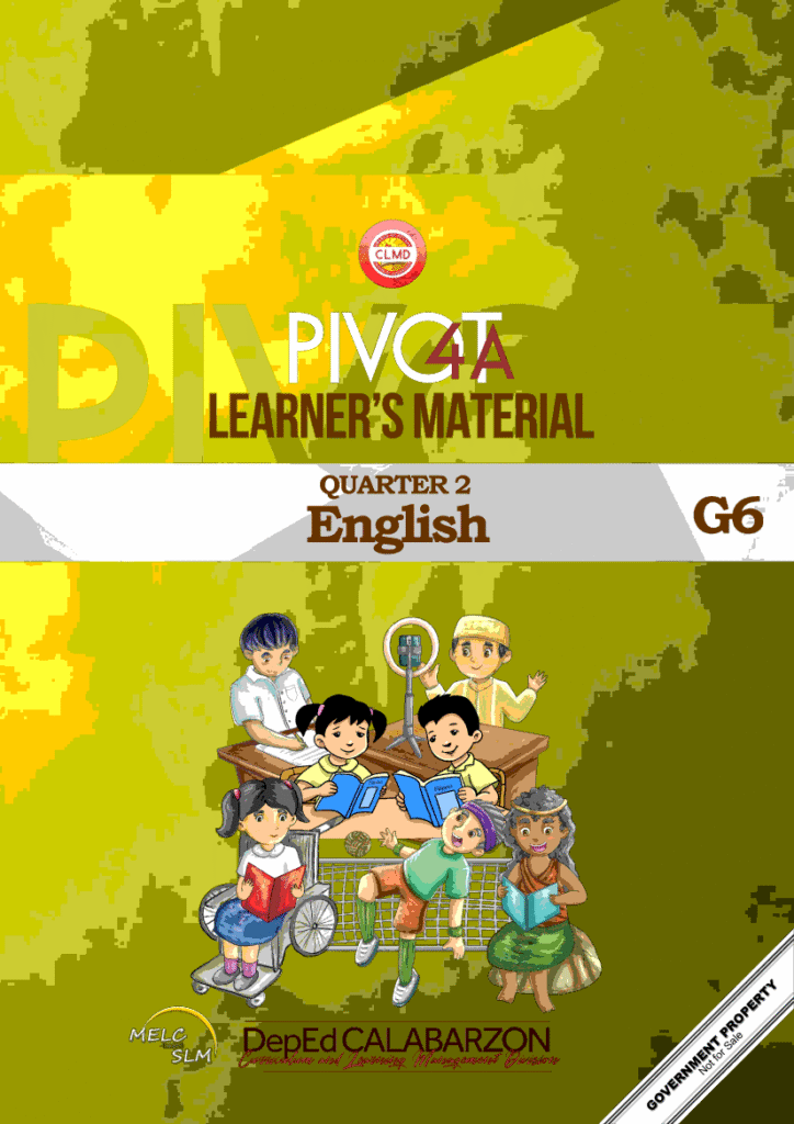 English 6 Second Quarter Module Pivot