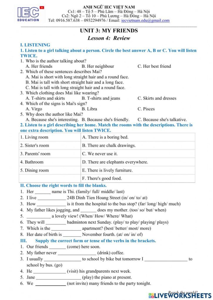 English Language English Language