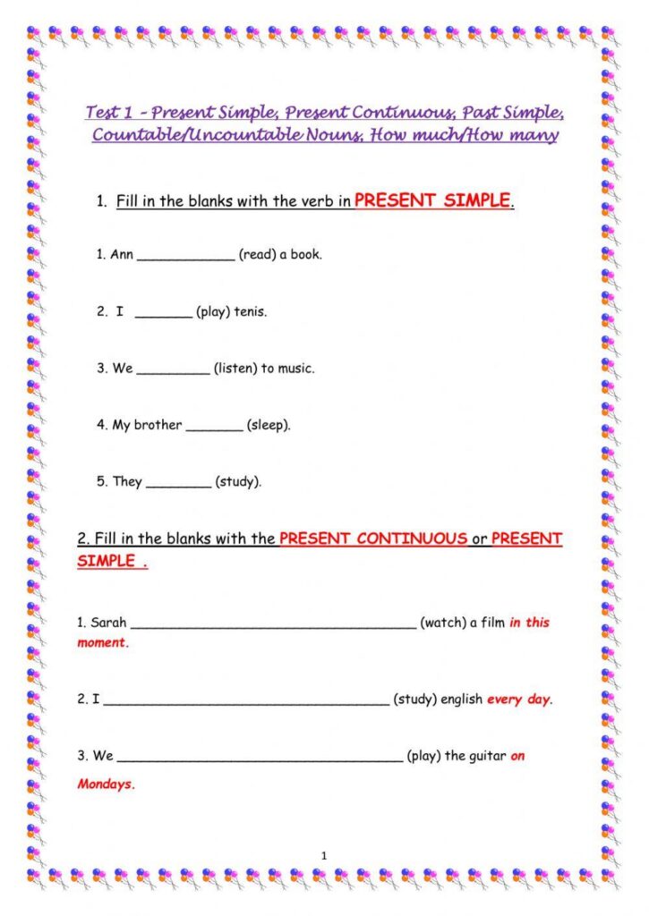 English Language English Language