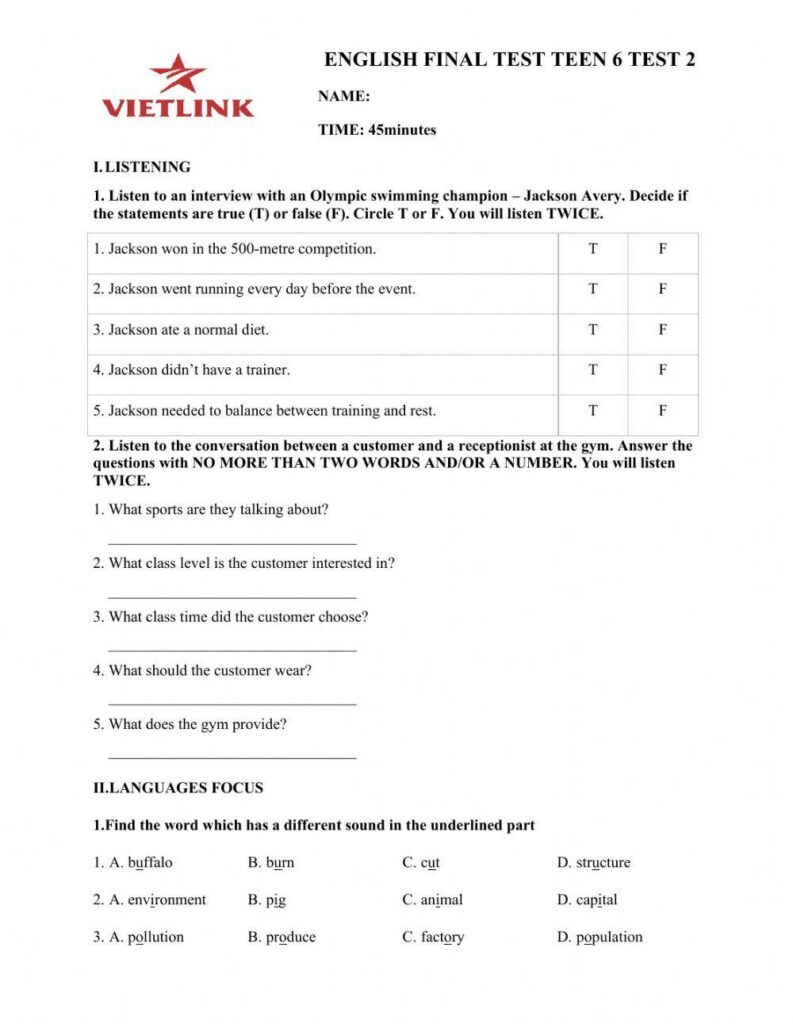 English Language English Language