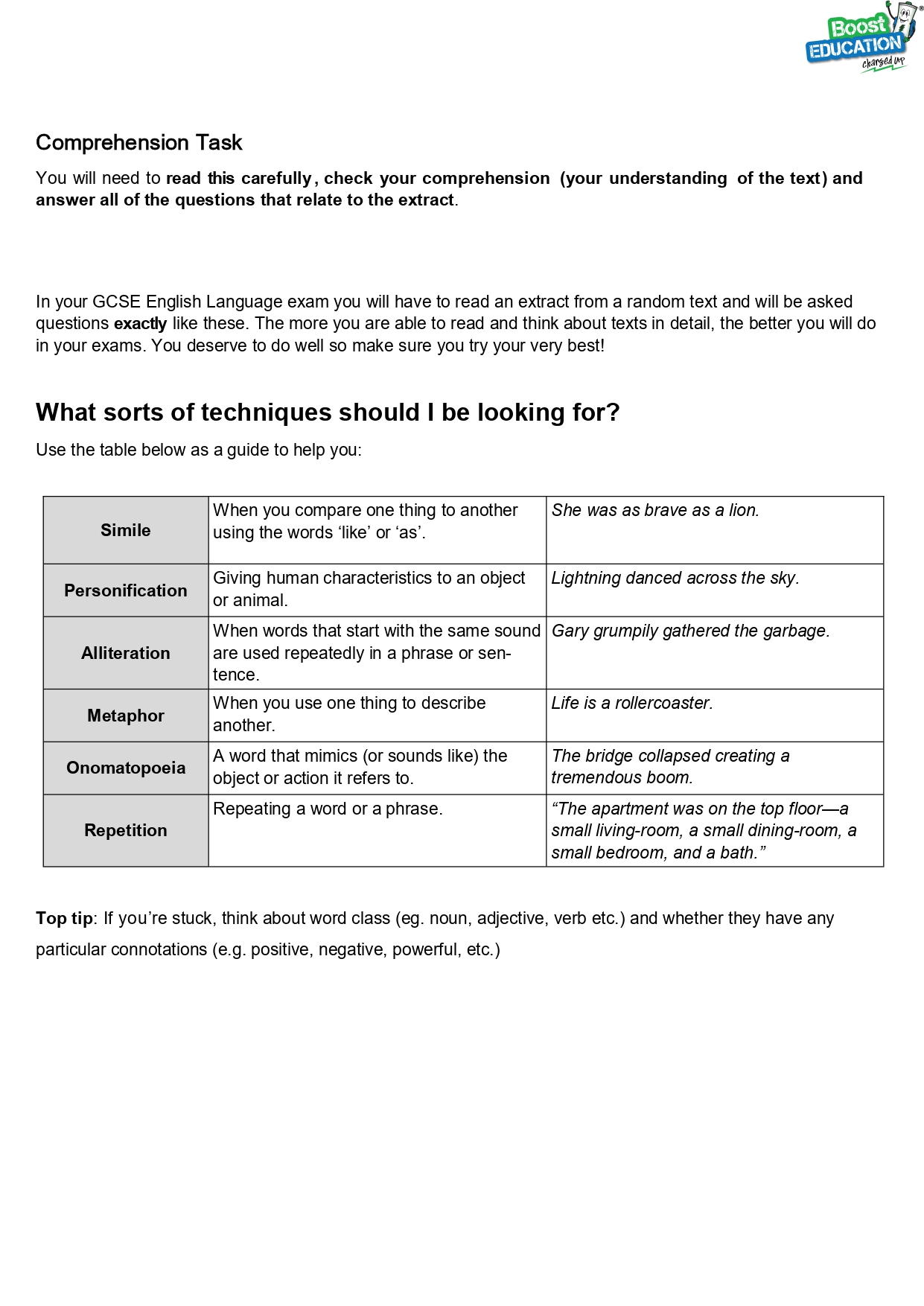 English Worksheets
