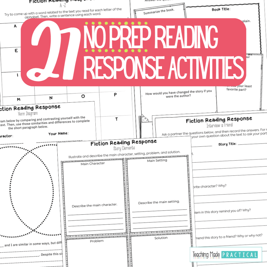 Fiction Reading Response