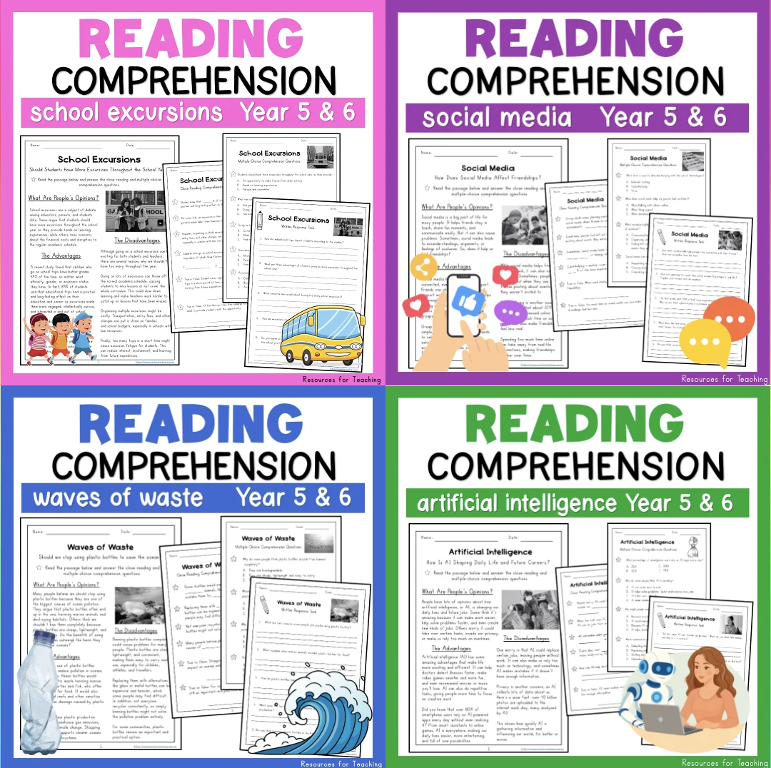 Non Fiction Reading Comprehension Worksheets For Year 5 6