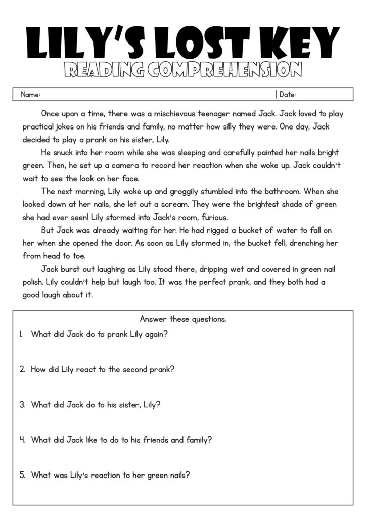 Post Printable 9th Grade Reading Comprehension Worksheets 210655 Post Printable 9th Grade Reading Comprehension Worksheets 210655