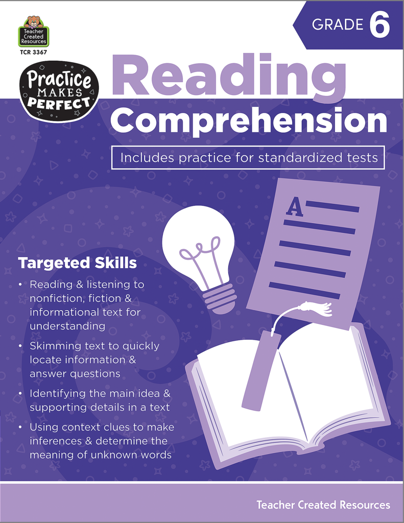 Practice Makes Perfect Reading Comprehension Grade 6 3367 Practice Makes Perfect Reading Comprehension Grade 6 3367