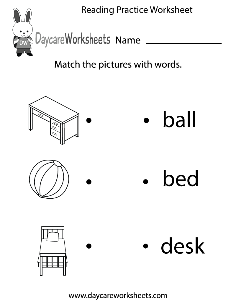 Reading Practice Worksheet