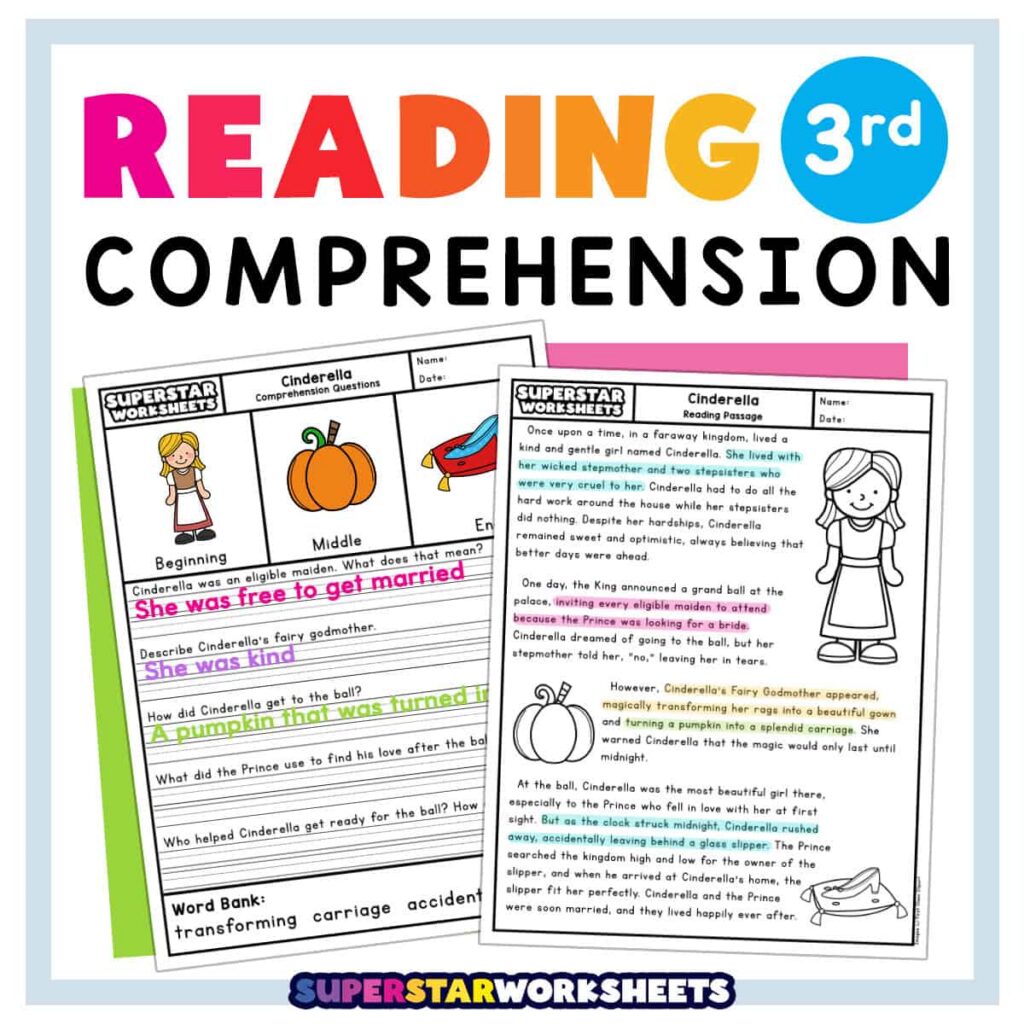 Third Grade Reading Comprehension Third Grade Reading Comprehension